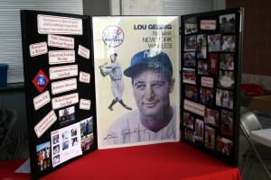 Lou Gehrig display